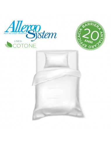 100% Cotone Copripiumone antiacaro...